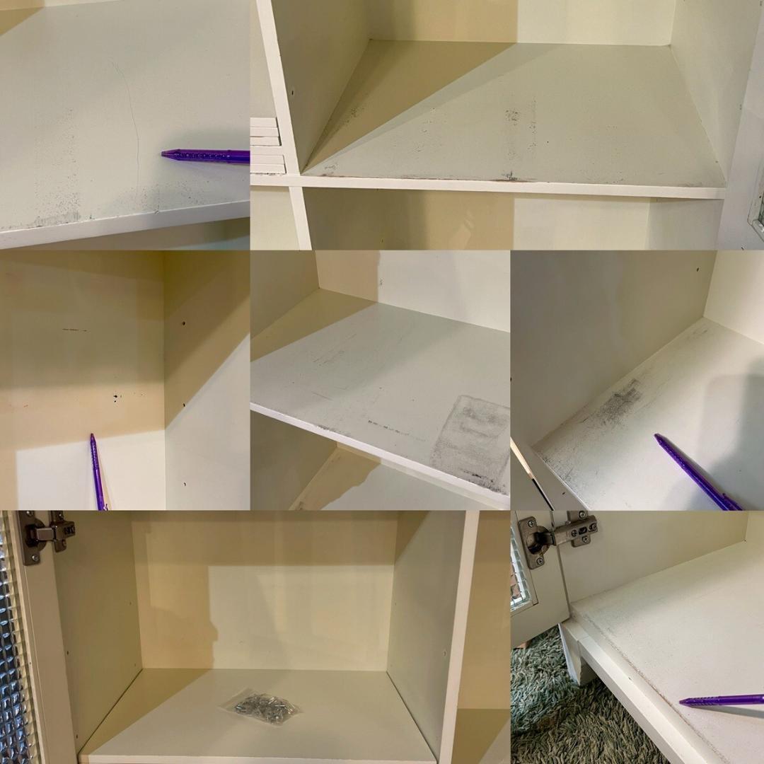 【mahalo出品】ウニコ U-CUBE キャビネット 飾り棚 食器棚