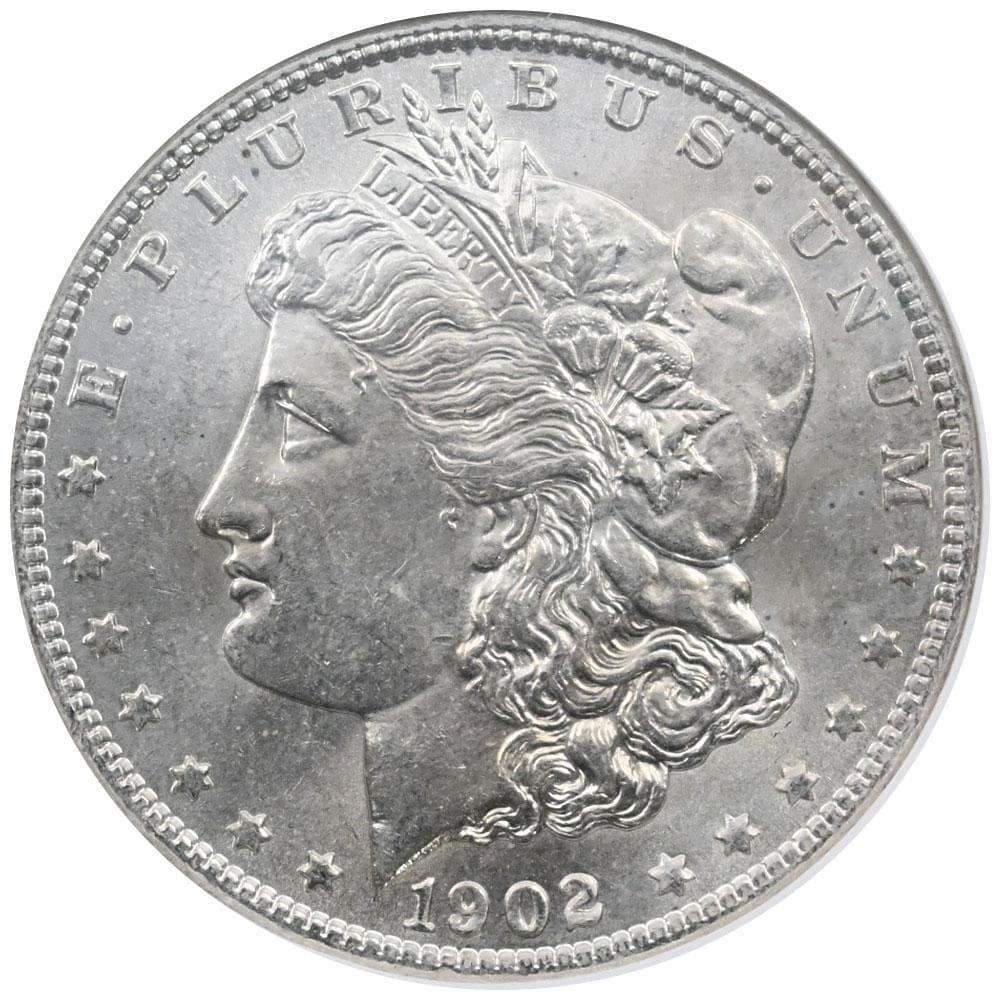 1902 モルガンMorgan Silver Dollar MS63 銀貨130