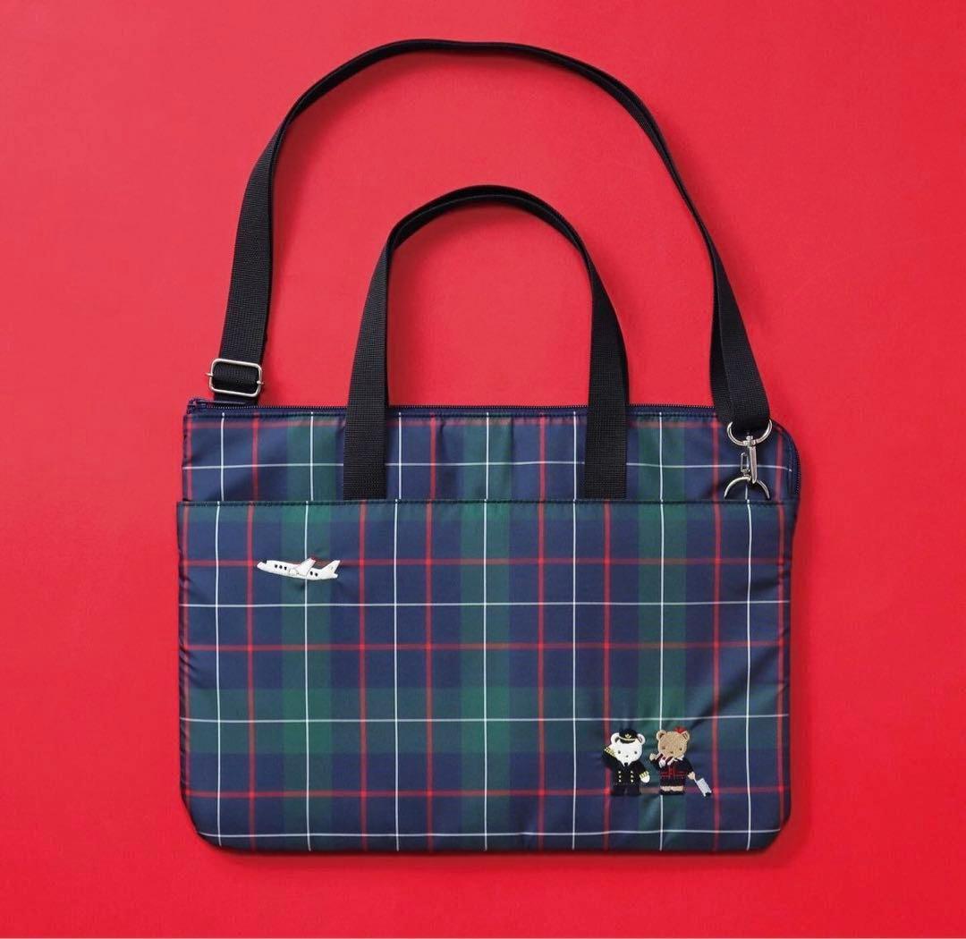 【極美品激レア】familiar ファミリア　JAL PCケース　バッグ