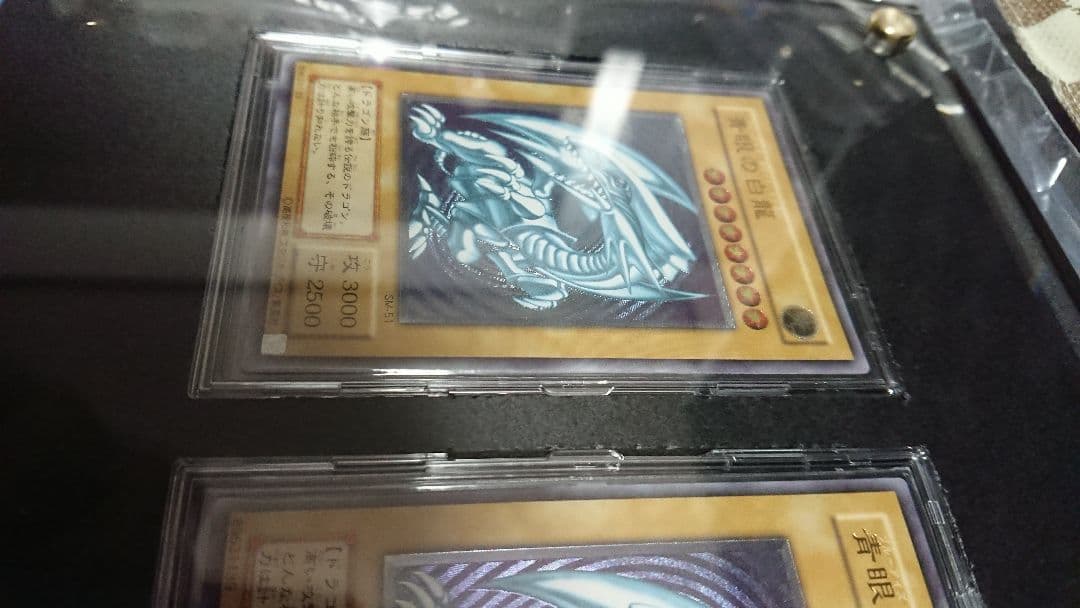 青眼の白龍アルティメットレア３枚&海馬ディスプレイセット