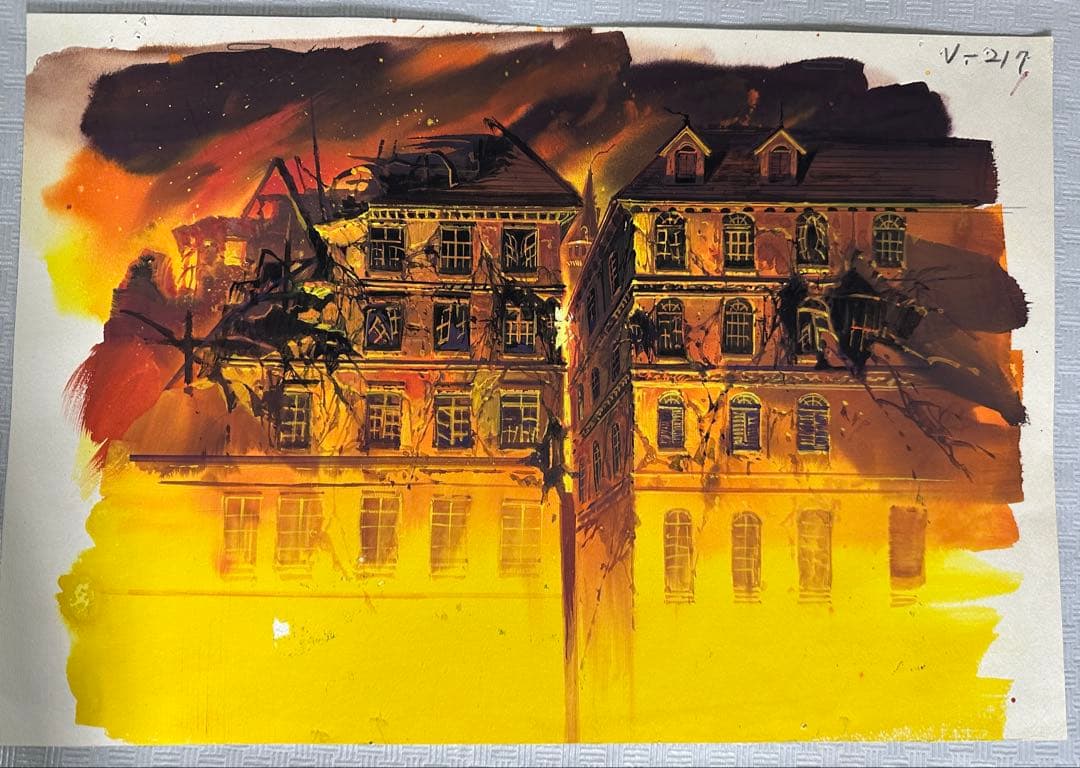 ベルサイユのばら　セル画　オスカル