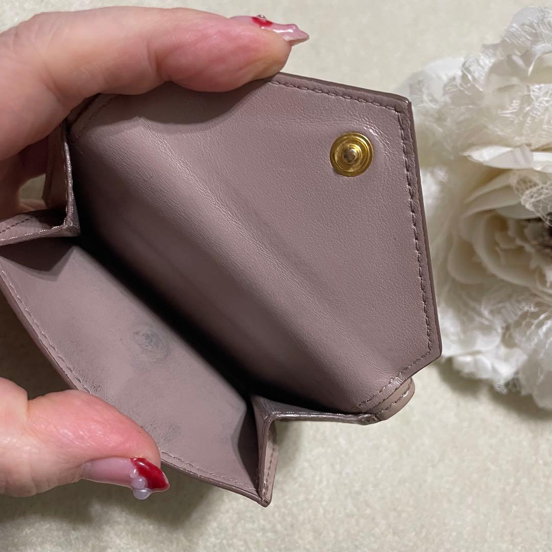 良品♡PRADA三つ折り財布ミニウォレット