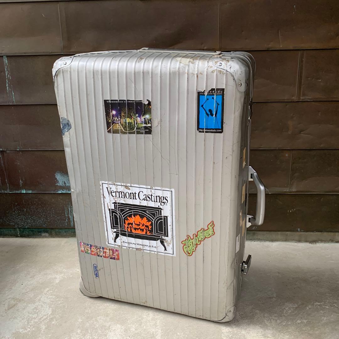 最終値下げ廃盤　vintage rimowa トパーズ　難あり　大きい