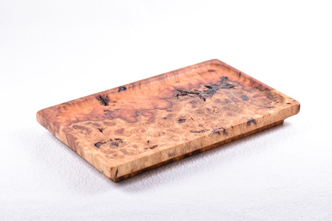 No.375花梨紅白のトレー