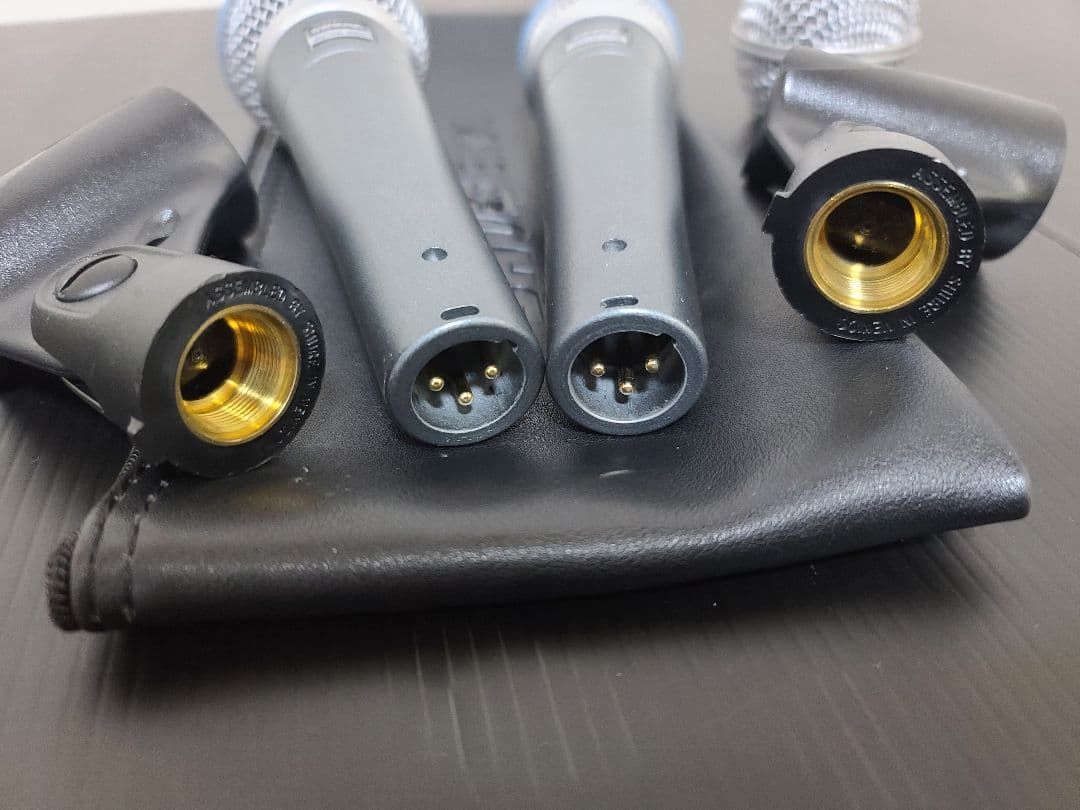 SHURE BETA 58A BETA 57A ダイナミックマイク 2 本セット