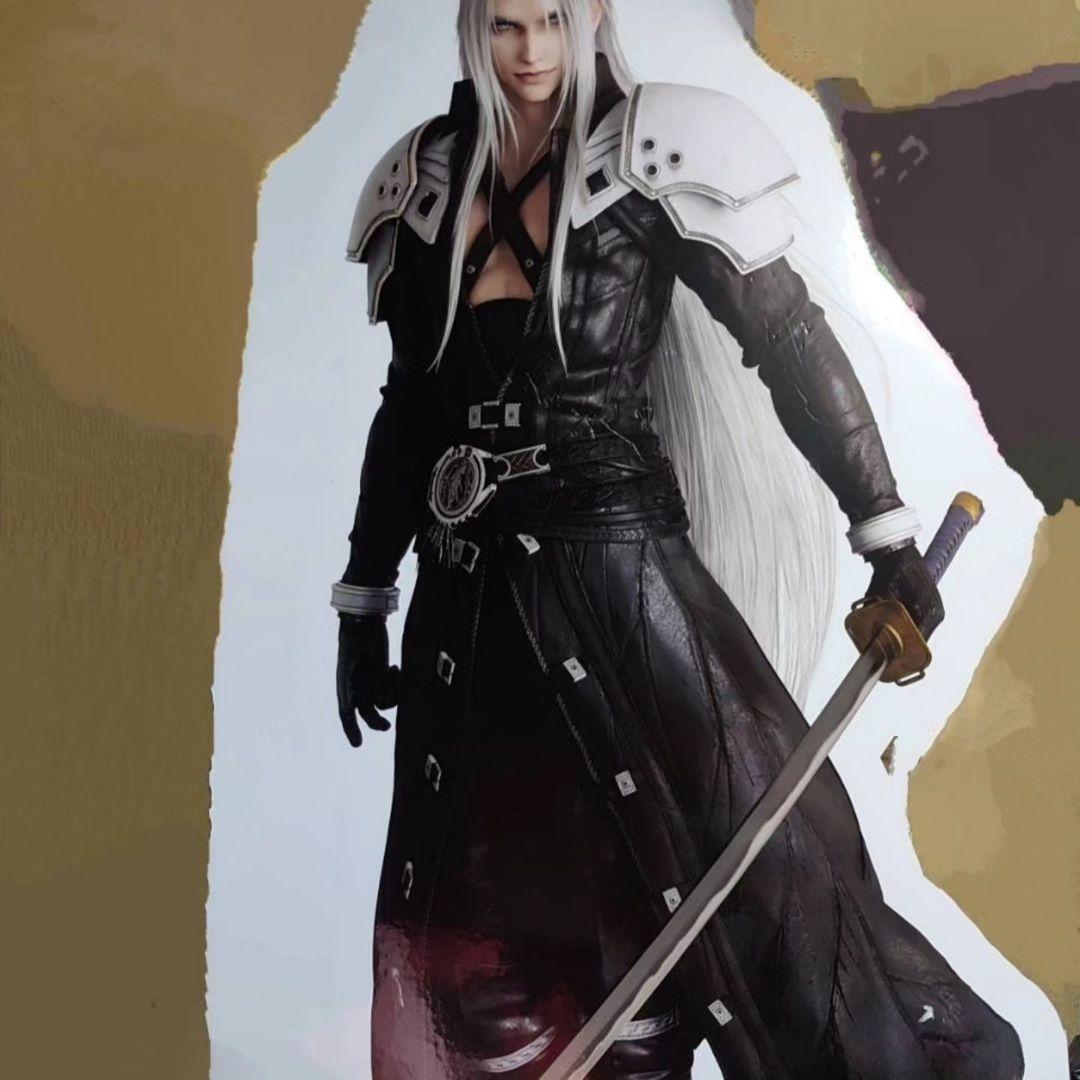 クラウド・とセフィロス 等身大パネル