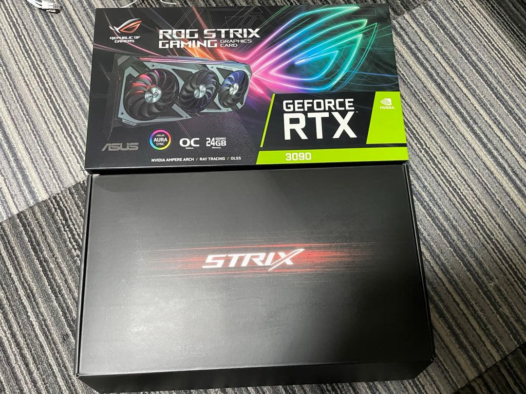※ジャンク品 GEFORCE RTX 3090 ASUS ROG
