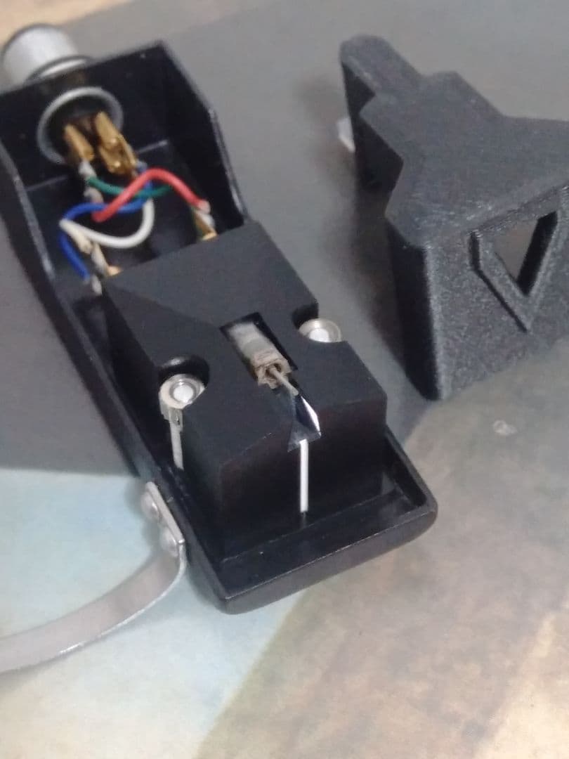 デノン MCカートリッジ DL-103 ヘッドシェル PCL-3 出力音質良好品