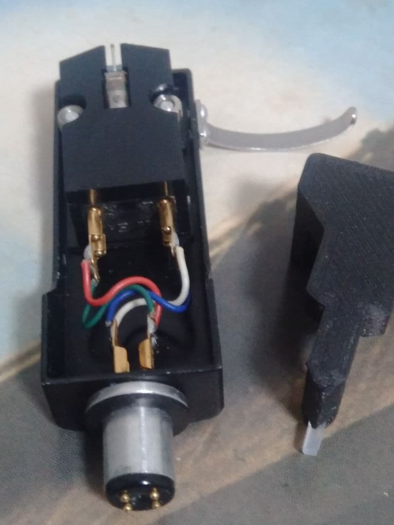 デノン MCカートリッジ DL-103 ヘッドシェル PCL-3 出力音質良好品