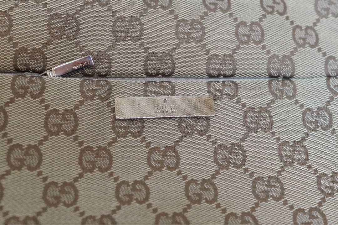 ぴ*き様 グッチ バンブーハンドル GGキャンバス バッグ