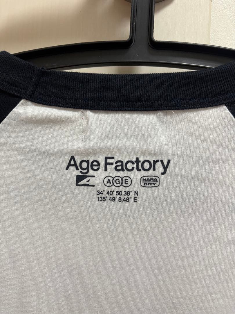 【値下げしました】Age Factory ラグランシャツ XL
