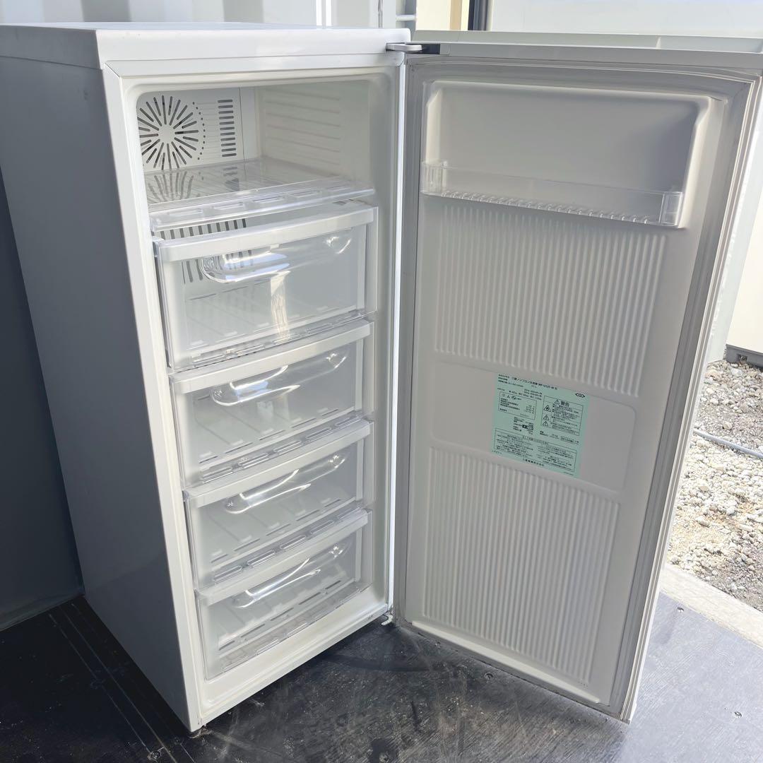 75取付無料！三菱急速冷凍 4段ケース121L冷凍庫ホームフリーザー