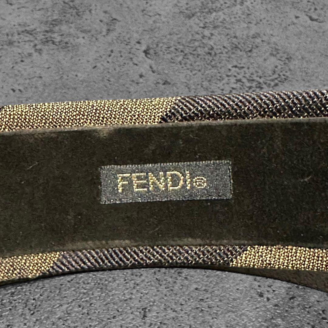 【未使用　タグ付】FENDI ペカン柄　カチューシャ　ヘアバンド