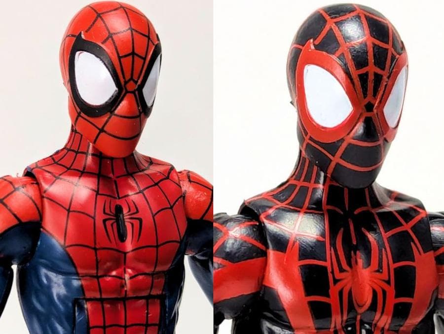 マーベルレジェンド アルティメット スパイダーマン ＆ マイルズ モラレス +α