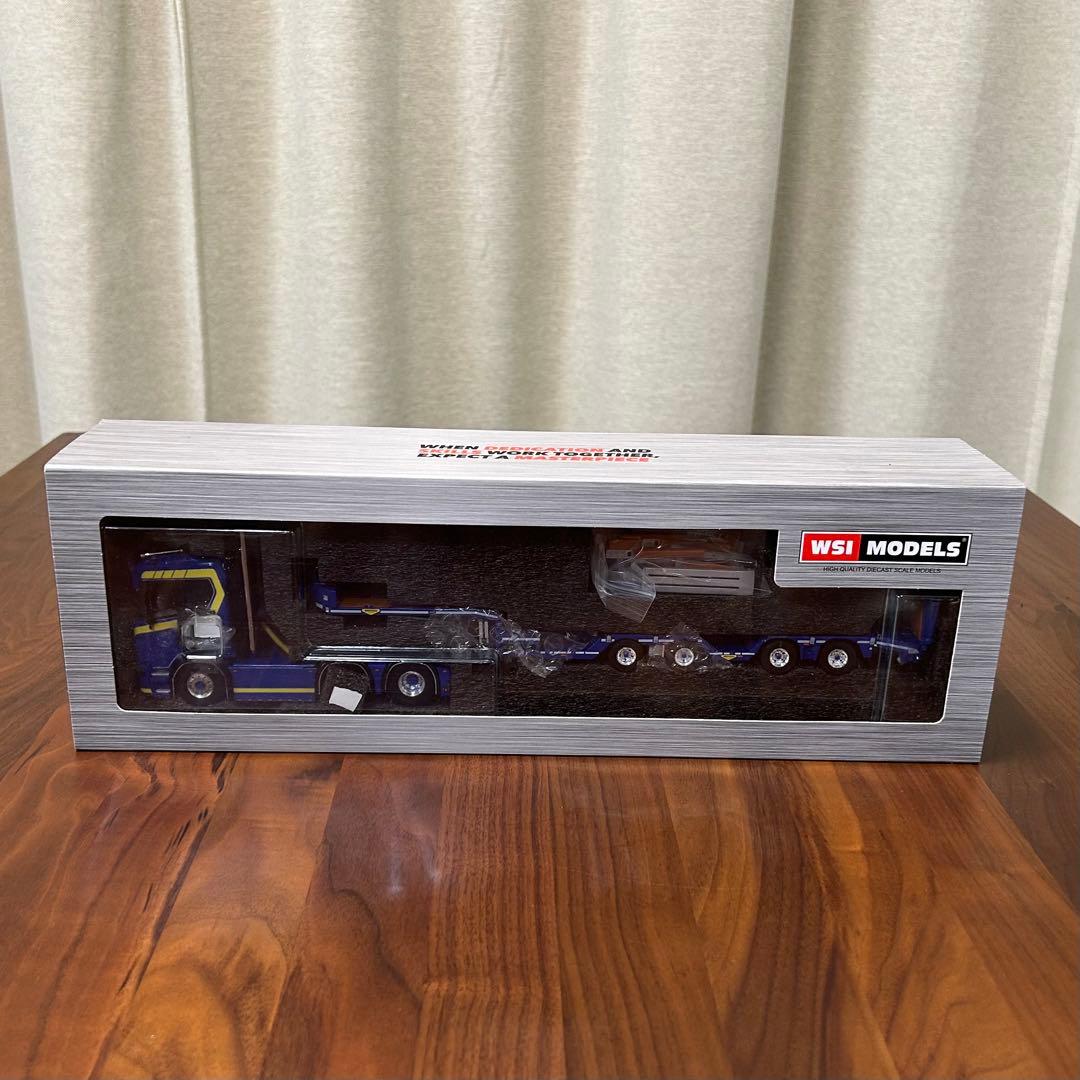 WSIスカニア 6×4セミホイールウェルローローダートレ1/50