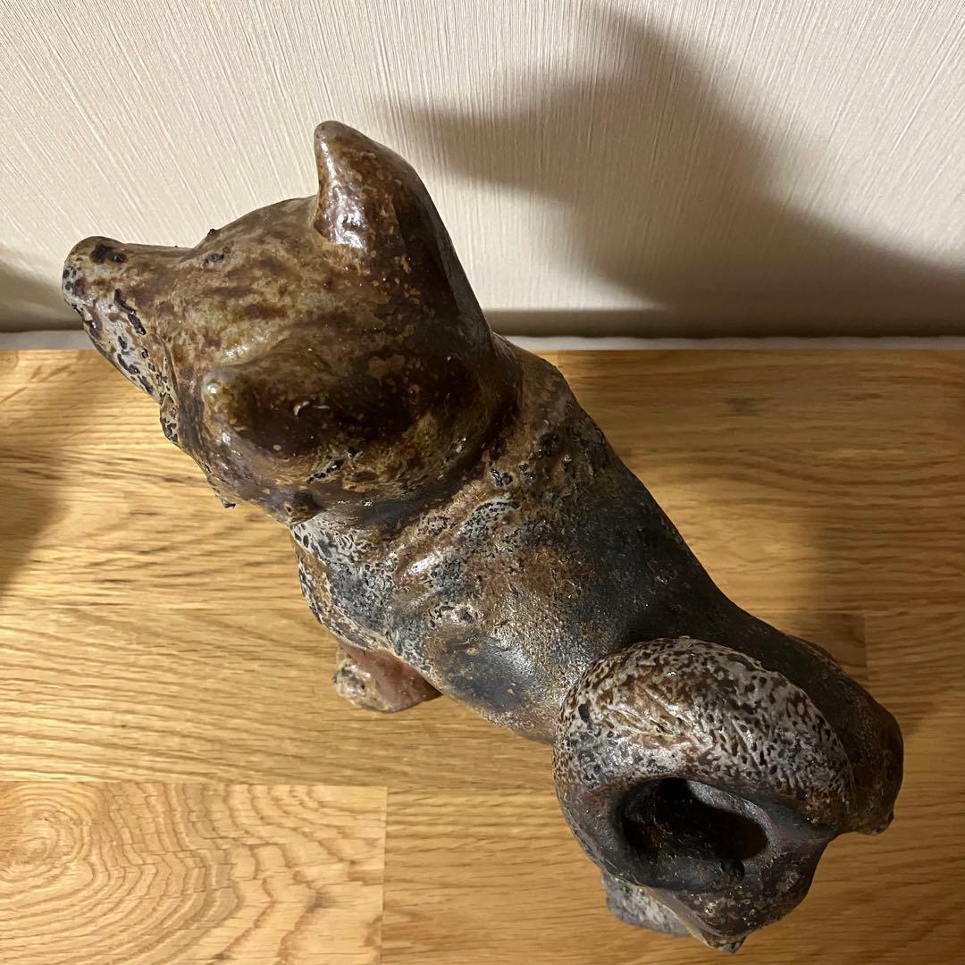備前焼　犬　戌　縁起物　置物