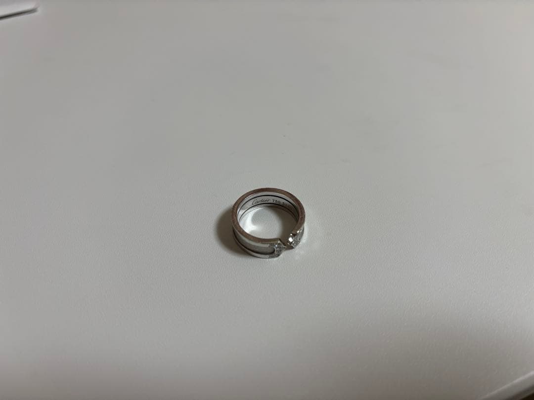 Cartier C2 リング　ダイヤ　51号　11号　箱　保証書　カルティエ