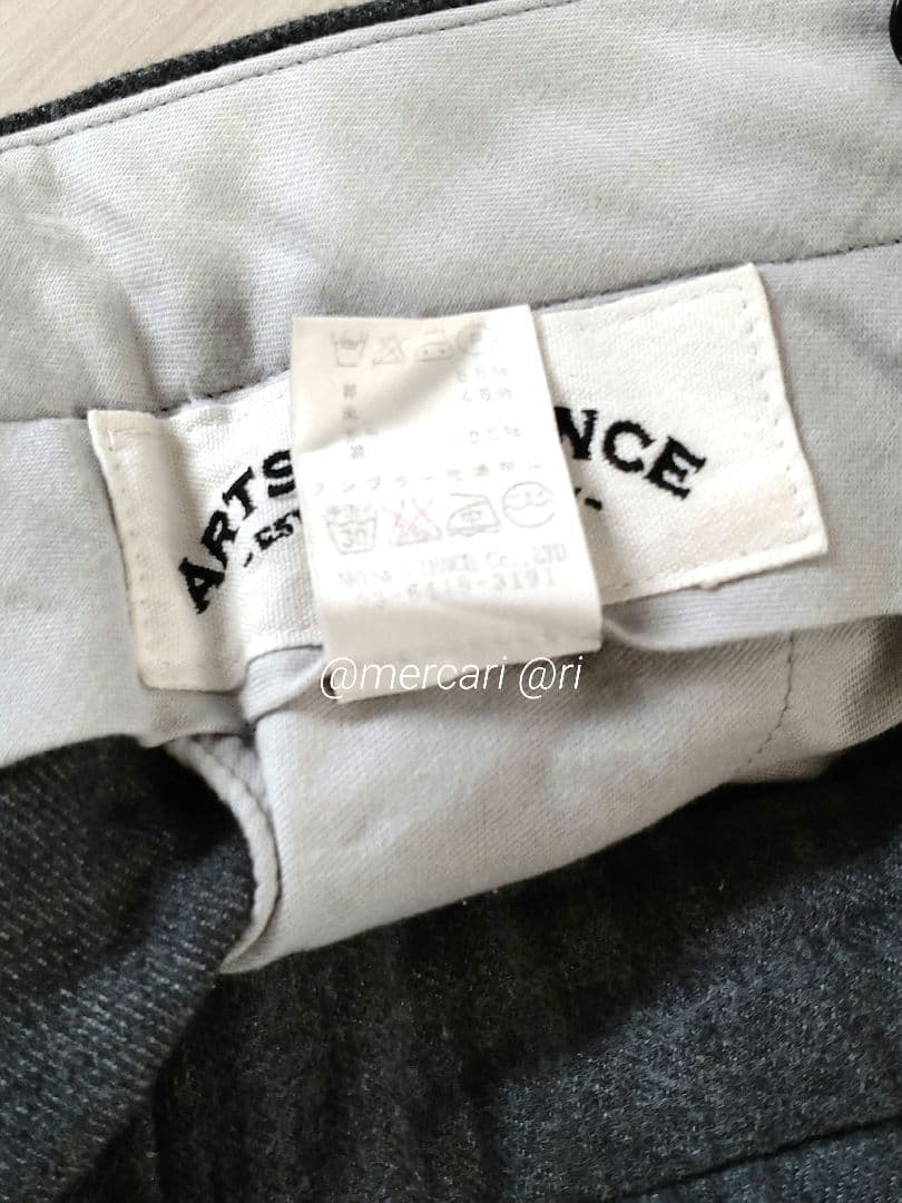 パンツ ARTS&SCIENCE easy sarrouel pants
