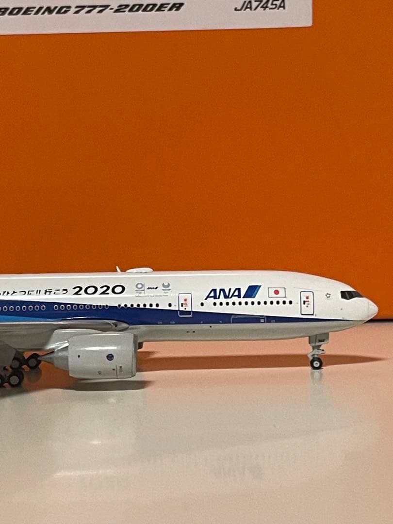 航空機・ヘリコプター JC wings ANA B777-200ER JA745A 1/400