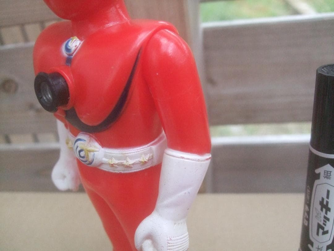 希少★ 当時物★カゲスター★スコープ付★旧バンダイ★ソフビ