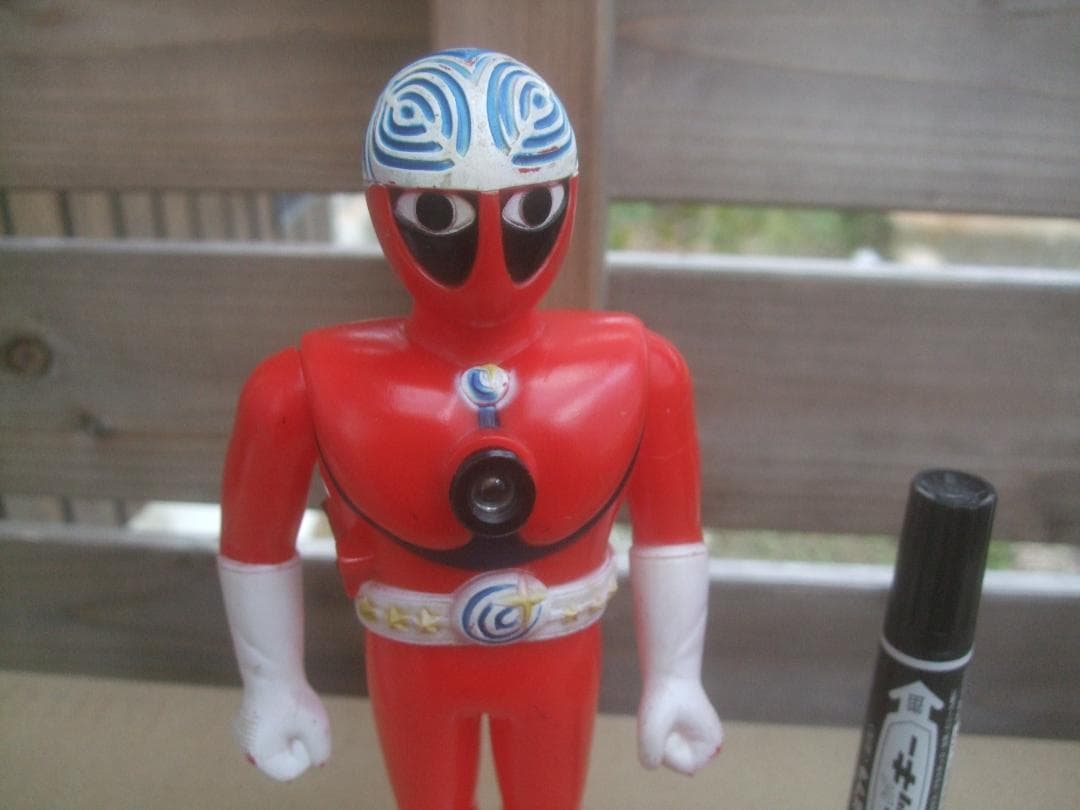 希少★ 当時物★カゲスター★スコープ付★旧バンダイ★ソフビ