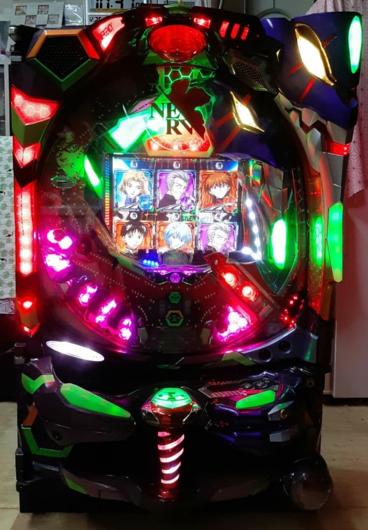 パチンコ実機　CRエヴァンゲリオン・始まりの福音SRW　オートコントローラー付