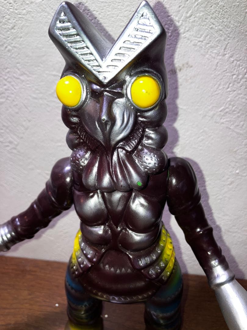 ハイパーホビー誌限定　ブルマァク　バルタン星人　ソフビ人形　マルサン　ポピー