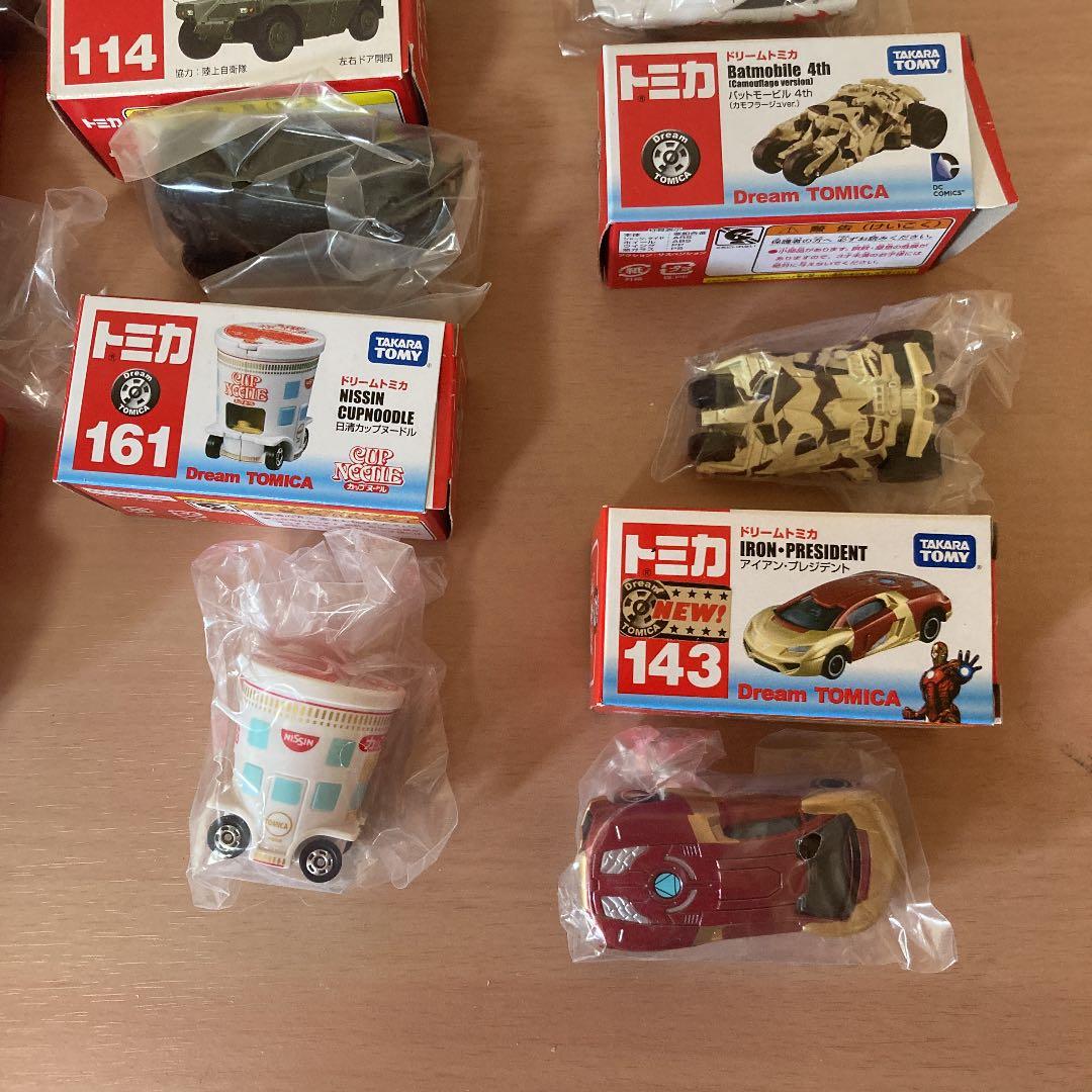 希少⭐️タカラトミー ドリームトミカ バットモービル4th等ミニカー12個セット