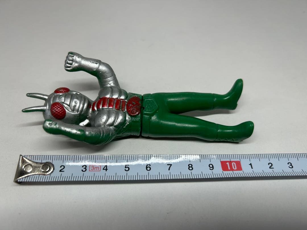 無版権　仮面ライダーV3 ミニソフビ 当時物　駄菓子屋　パチ　石森プロ