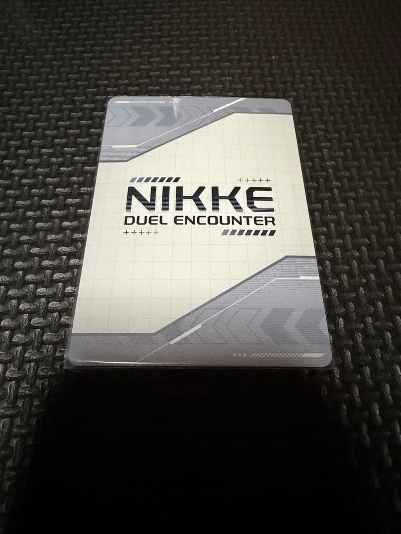 【美品】NIKKE DUEL ENCOUNTER 箔押しサインカード ブラン