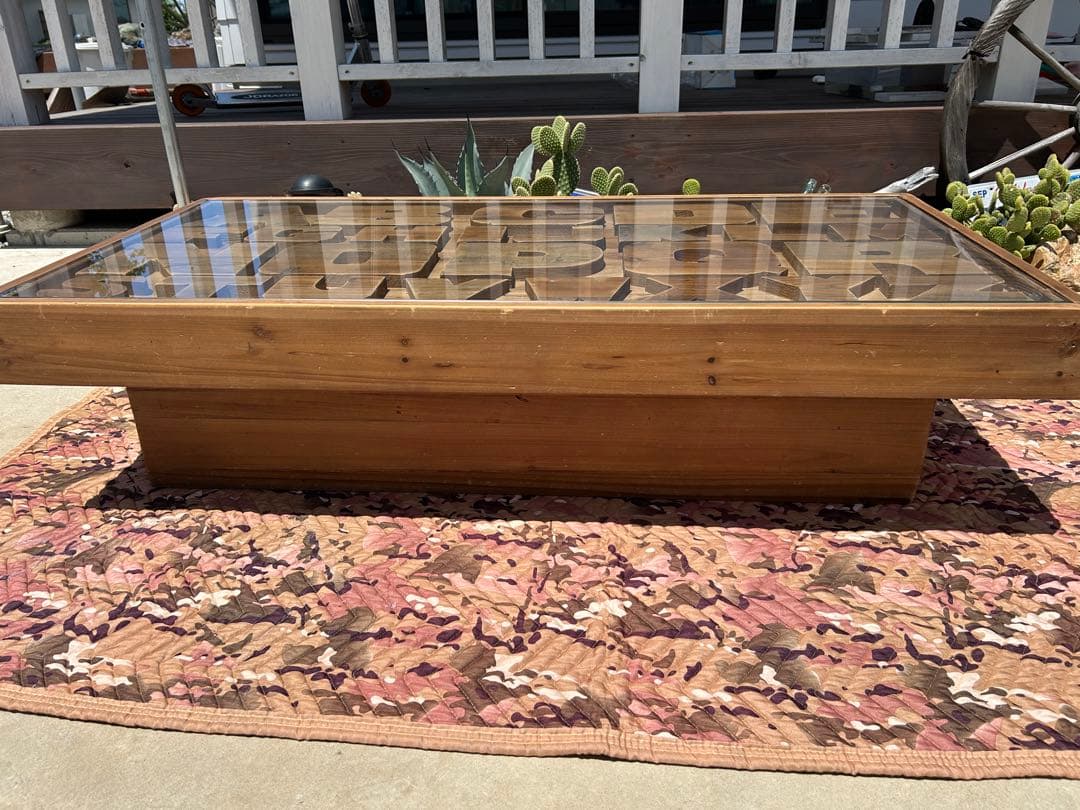 ABCテーブル クラッシュゲート ノットアンティークス　中古品