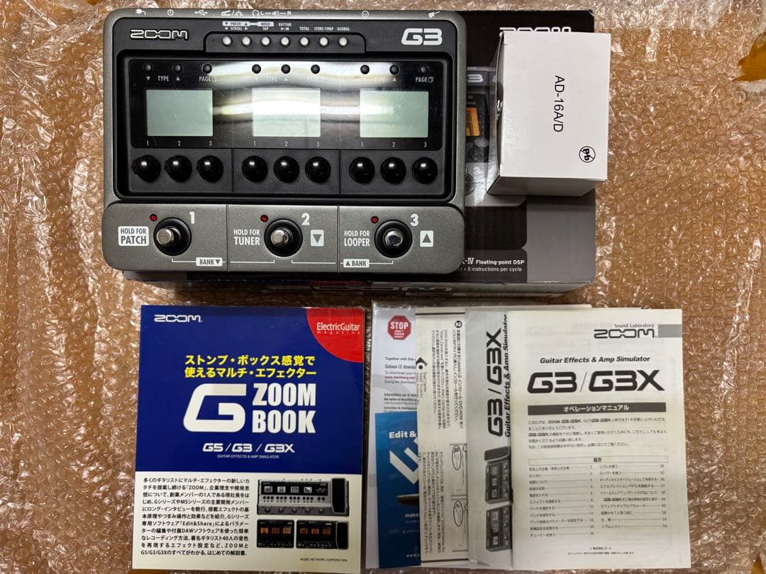 Zoom G3 エフェクター　おまけ付き
