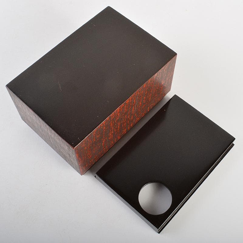 茶道具　利休茶箱　茶碗　平安春峰作　振出など　八点　一式　仕覆付　V　R7509