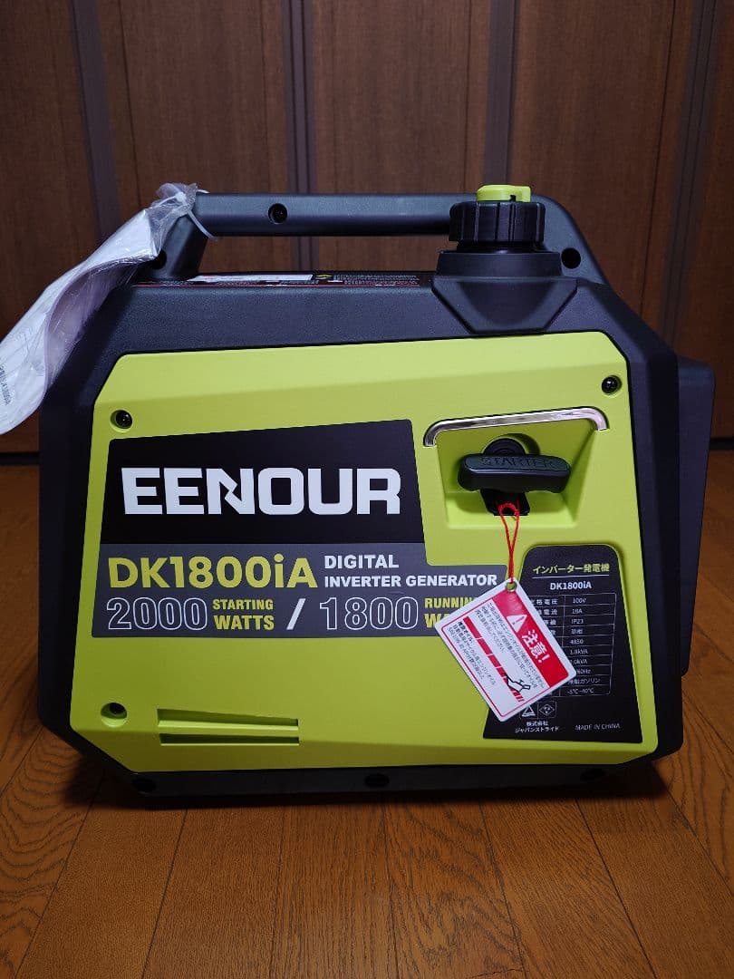 未使用品　EENOUR DK1800iA デジタルインバータ発電機