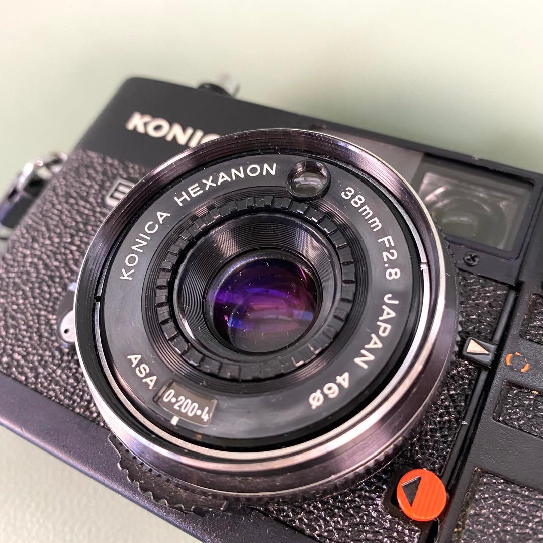 【作動保証1ヶ月】　整備済、完動品/ コニカ Konica C35 EF