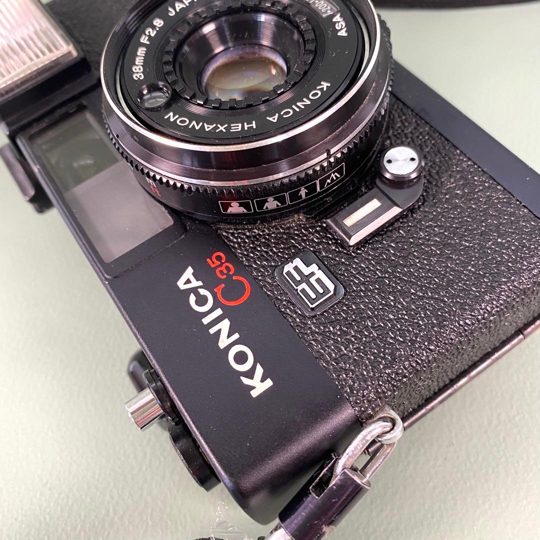 【作動保証1ヶ月】　整備済、完動品/ コニカ Konica C35 EF