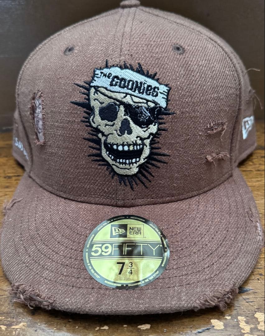 【激レア】59FIFTY The Goonies スカルブラウン 7 3/4