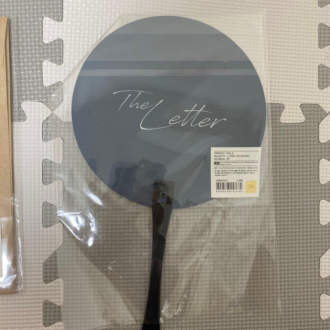SHINee ジョンヒョン The Letter パンフレット & うちわ