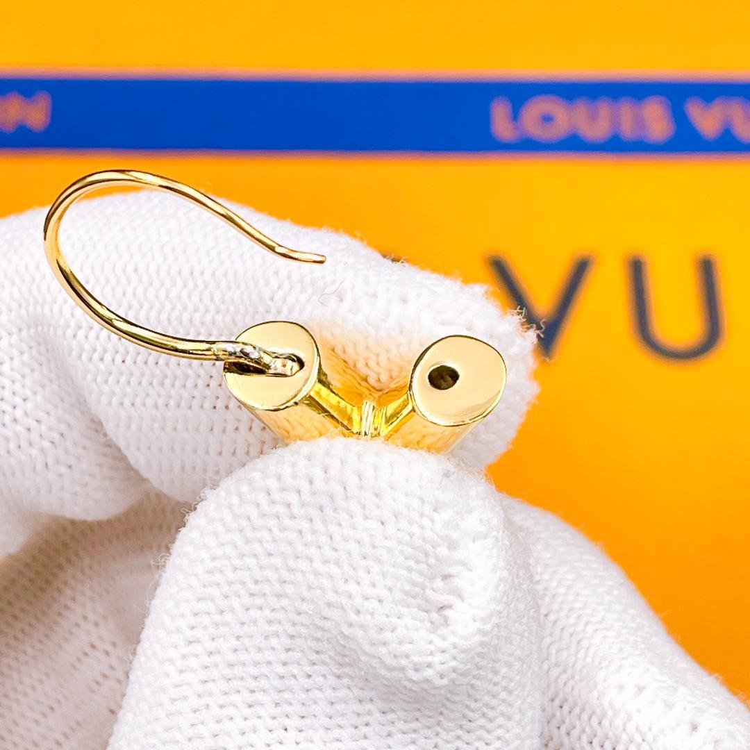 ◇ルイヴィトン◇エセンシャル フープピアス M61088 LE0115 ゴールド