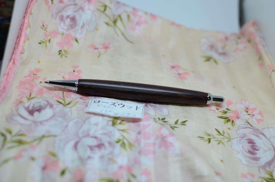 【ベル＝僕】完成いたしました。木軸　手作り　木のボールペン