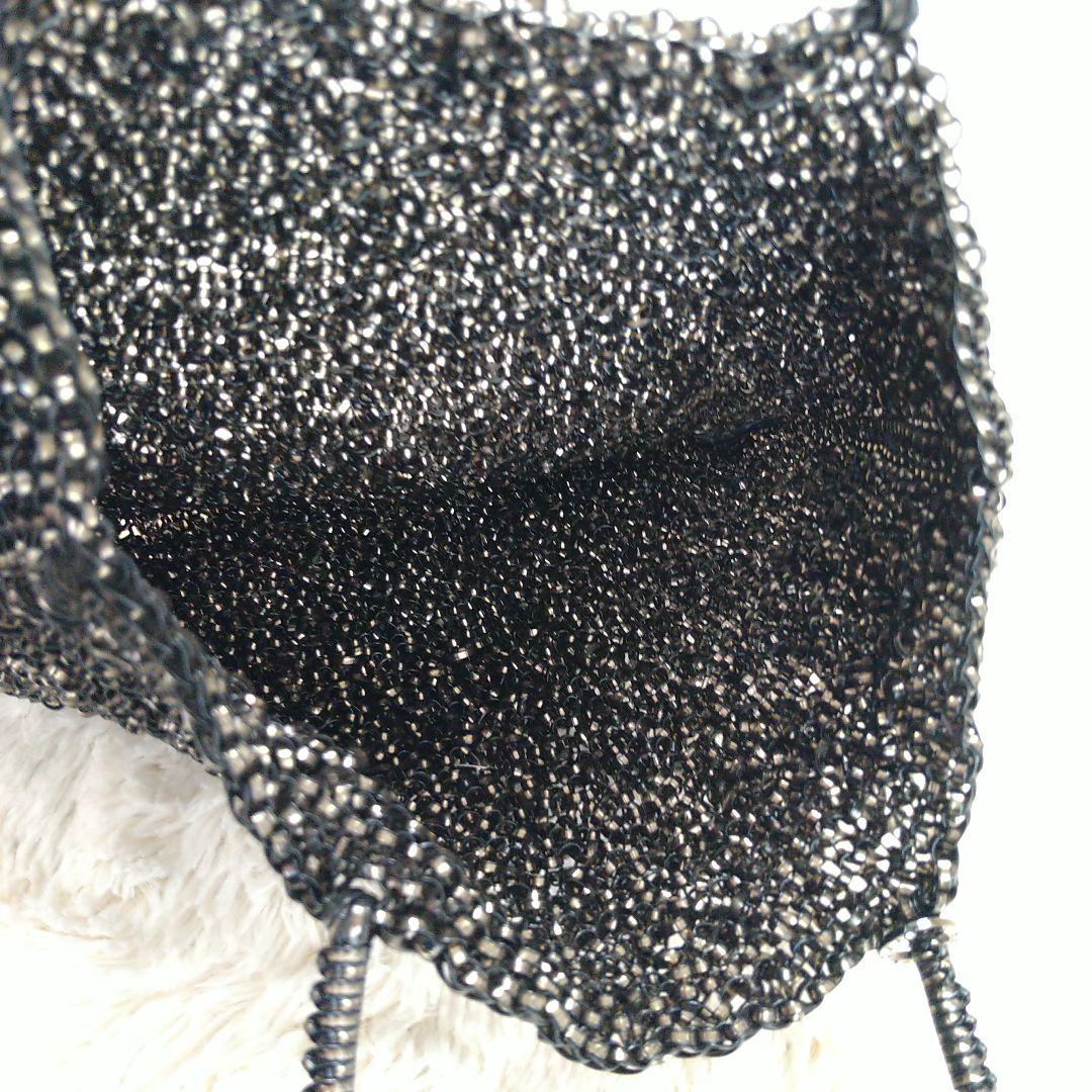 美品【アンテプリマ】ワイヤーバッグ スクエア