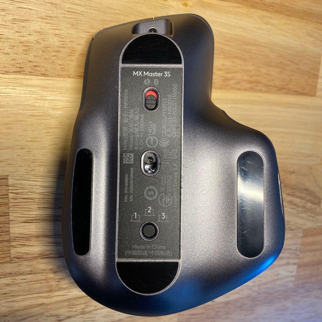 【超美品】logicool MX MASTER 3S ワイヤレスマウス早い者勝ち