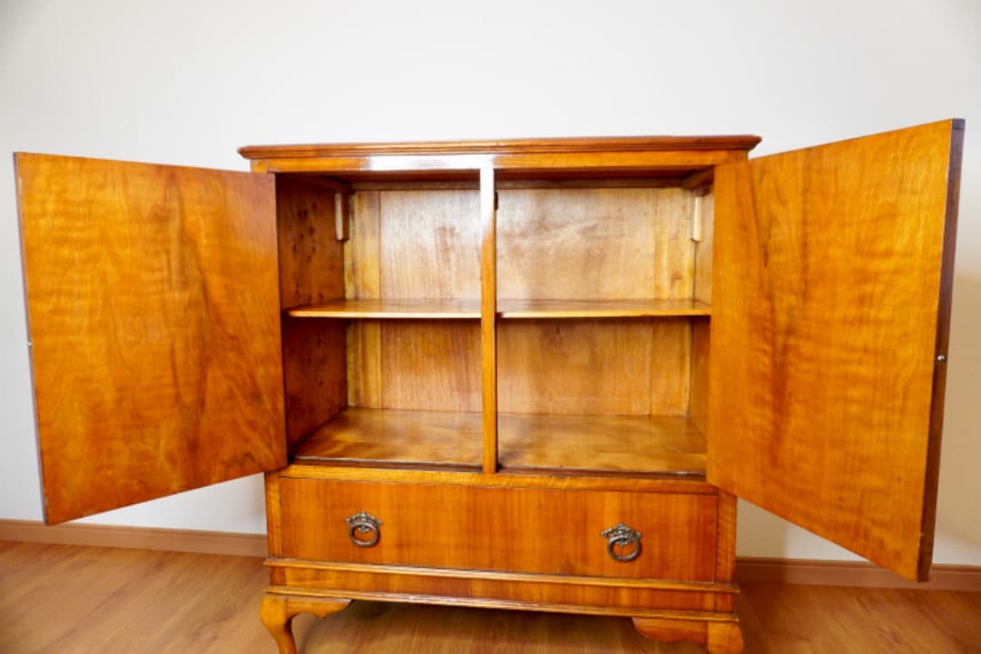 イギリス アンティーク マホガニーキャビネット ロイズアンティークス