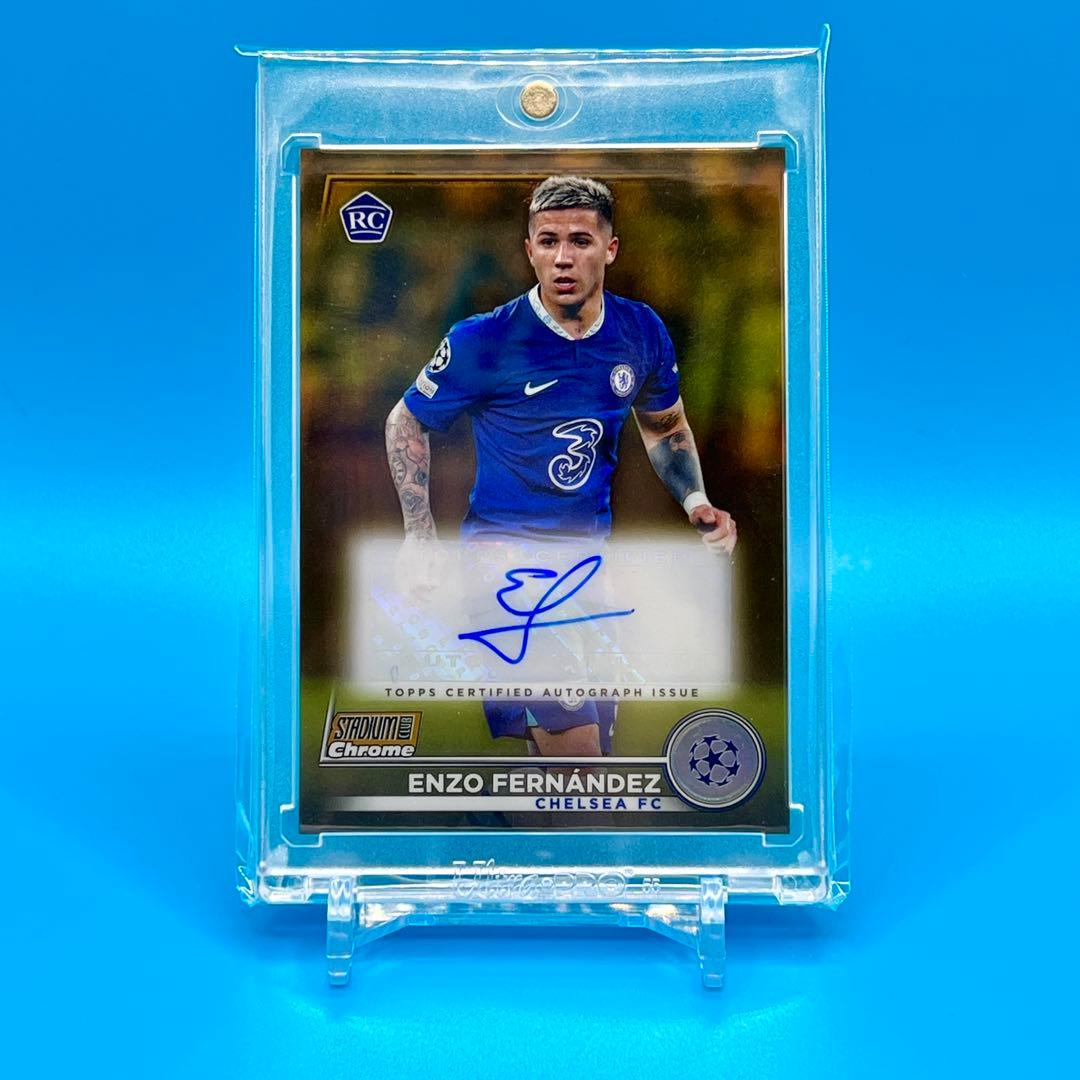 22-23 Topps Stadium ENZO RC 直筆サイン 世界50枚