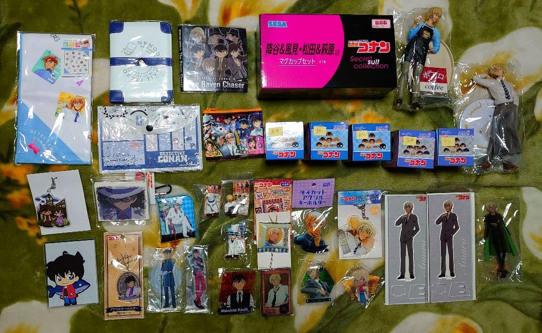 名探偵コナン　安室多め、キッド(KID)、新一、黒羽快斗 他　大量グッズ纏め売り