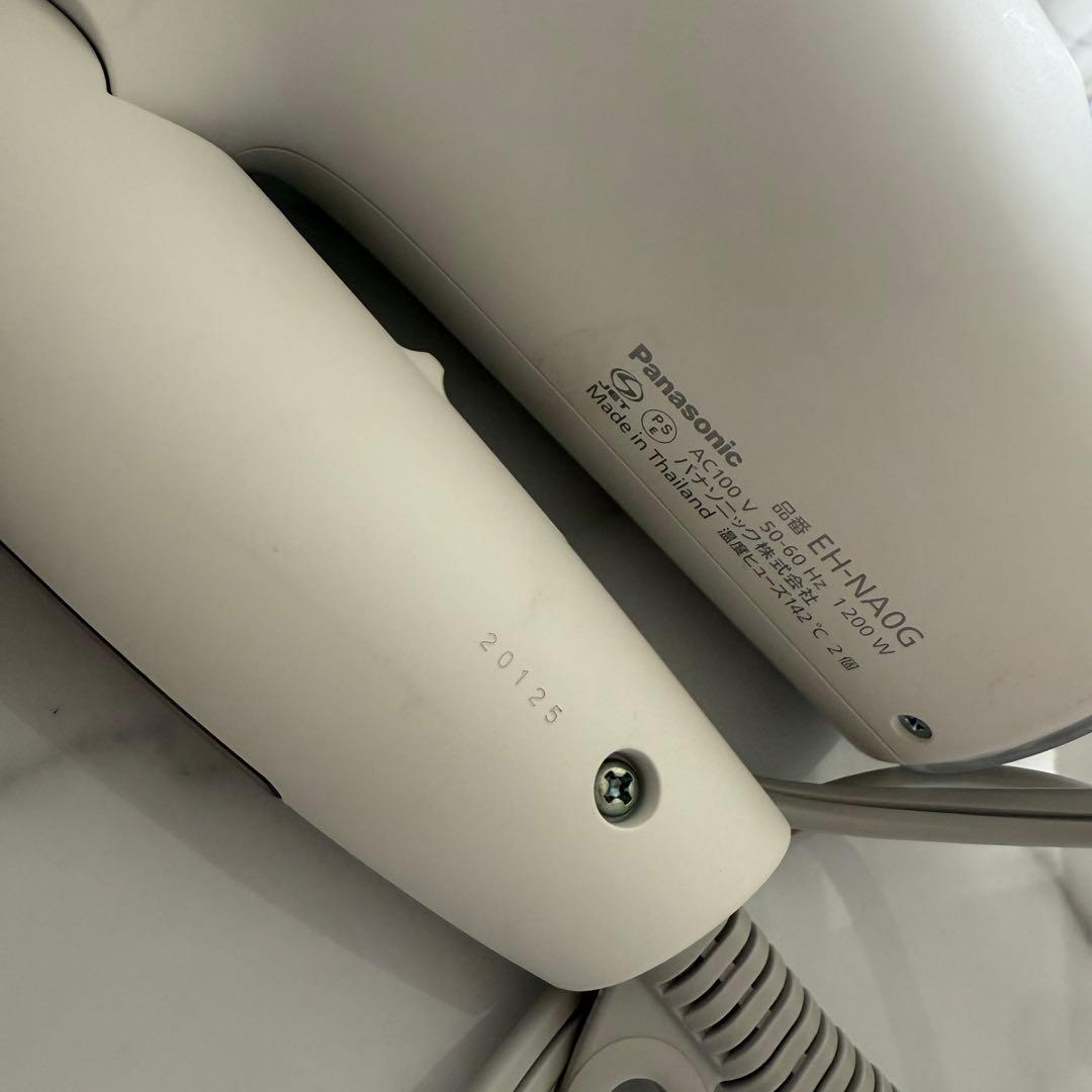Panasonic EH-NA0G-W ナノケア ヘアドライヤー ホワイト 白
