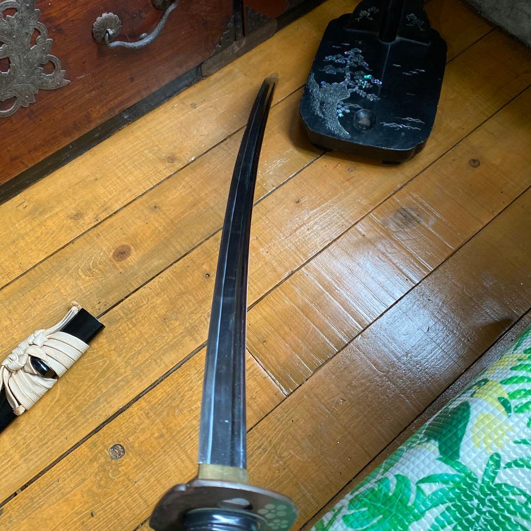 刀剣　模造刀　漆塗り　蝉　蟲　サムライ　SAMURAI 武士