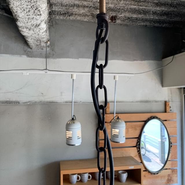 シーリングライト・天井照明 HERMOSA RUSTY 4 CUP LIGHT