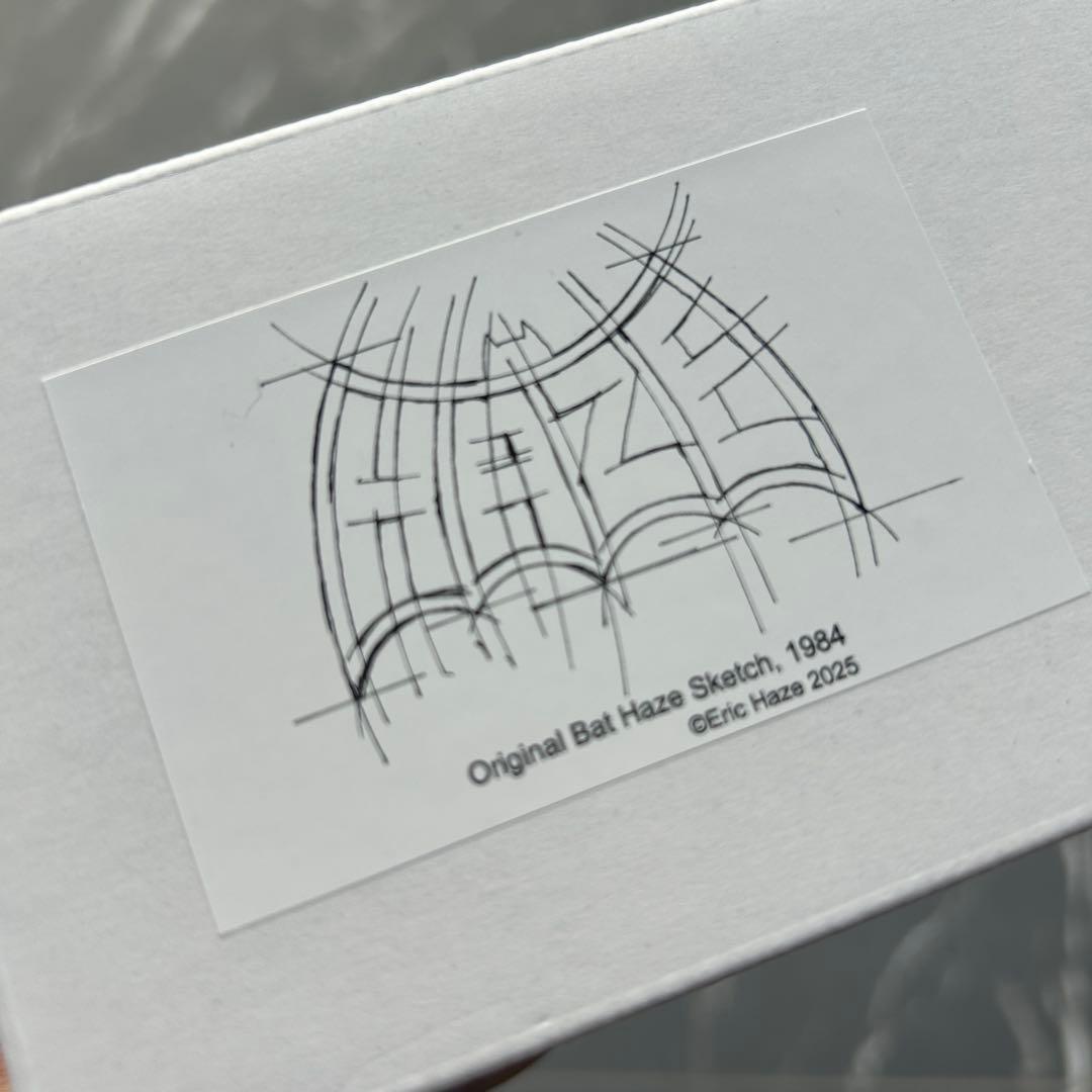ERIC HAZE Bat Haze Sketch シルクスクリーンポスター