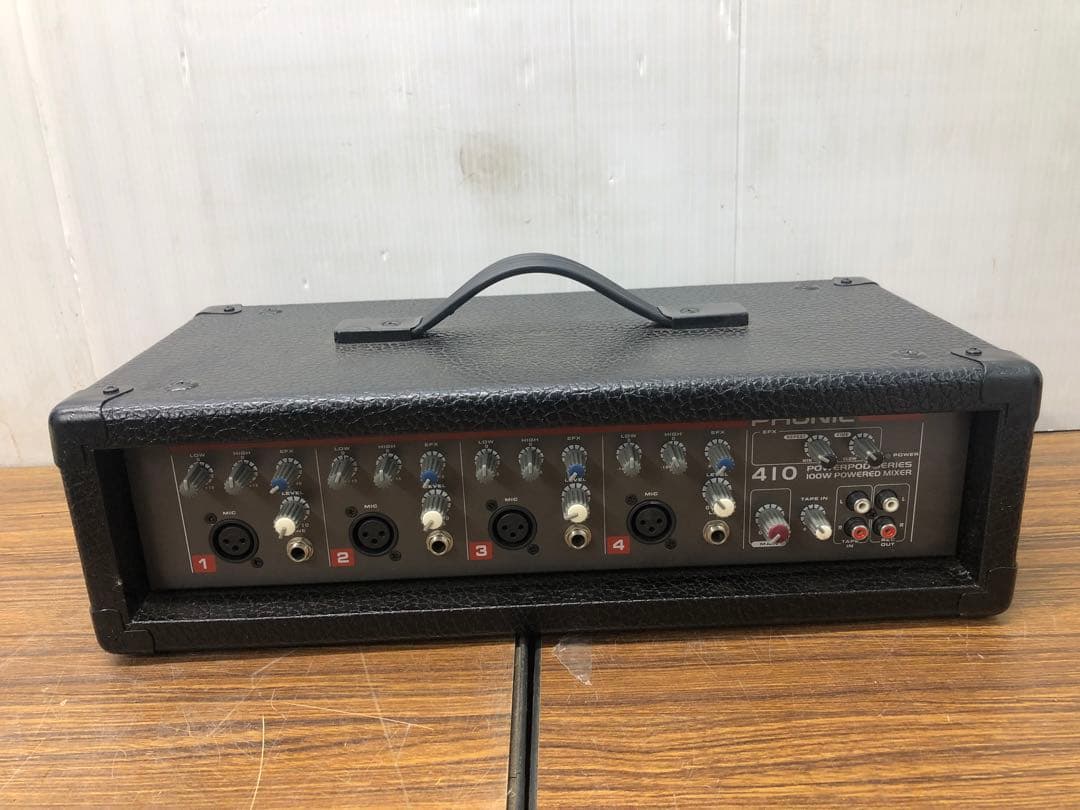 PHONIC フォニック 410 Powered Mixer パワードミキサー